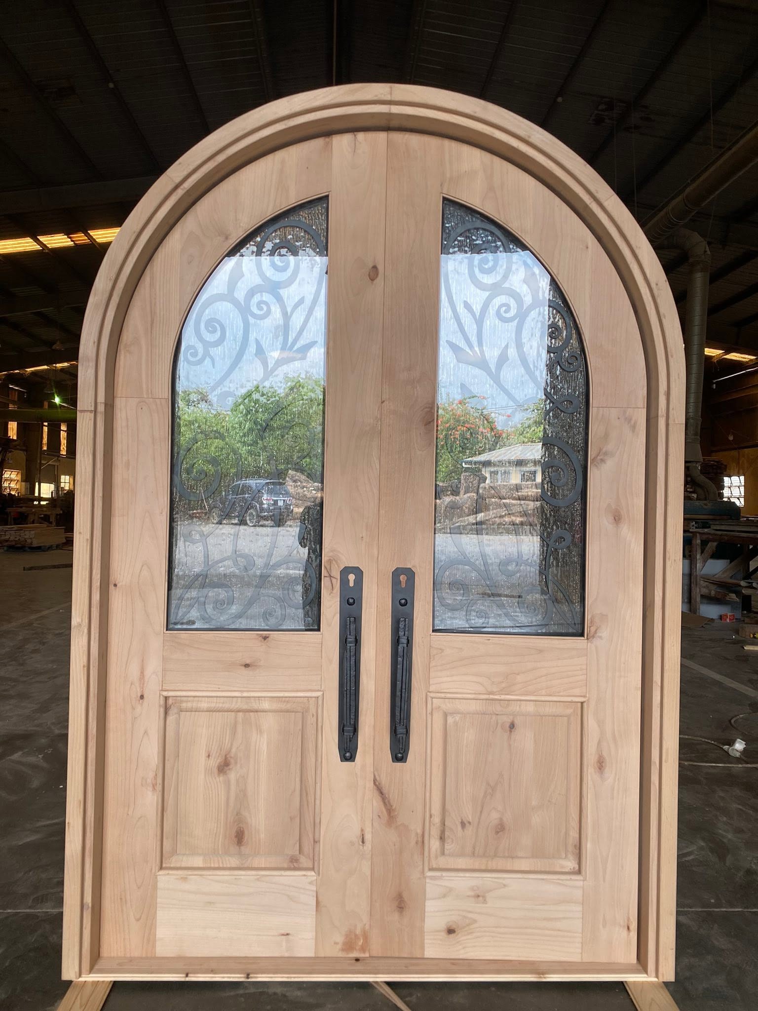 Arched Door, In Production at Our Factory